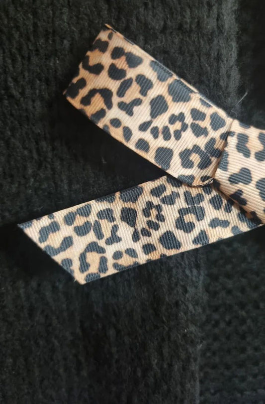 Cardigan Liyana - Schwarz 🐆🖤