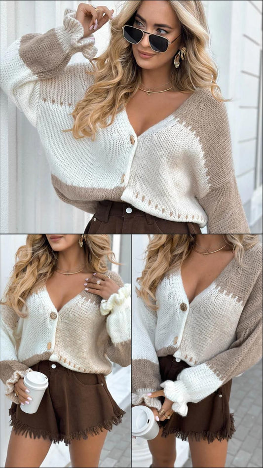 Cardigan Bella - Beige 🤎