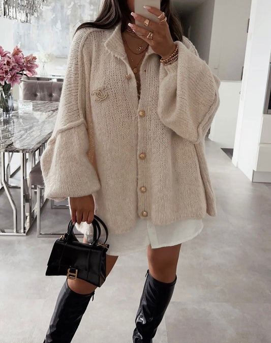 Vorbestellung (Versand ab 30. Sept.) - Oversize Cardigan Tiffany 🤍