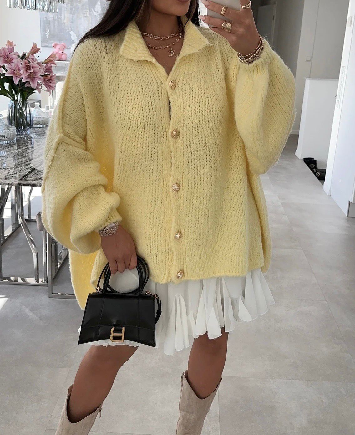 Vorbestellung (Versand ab 30. Sept.) - Oversize Cardigan Tiffany 🤍