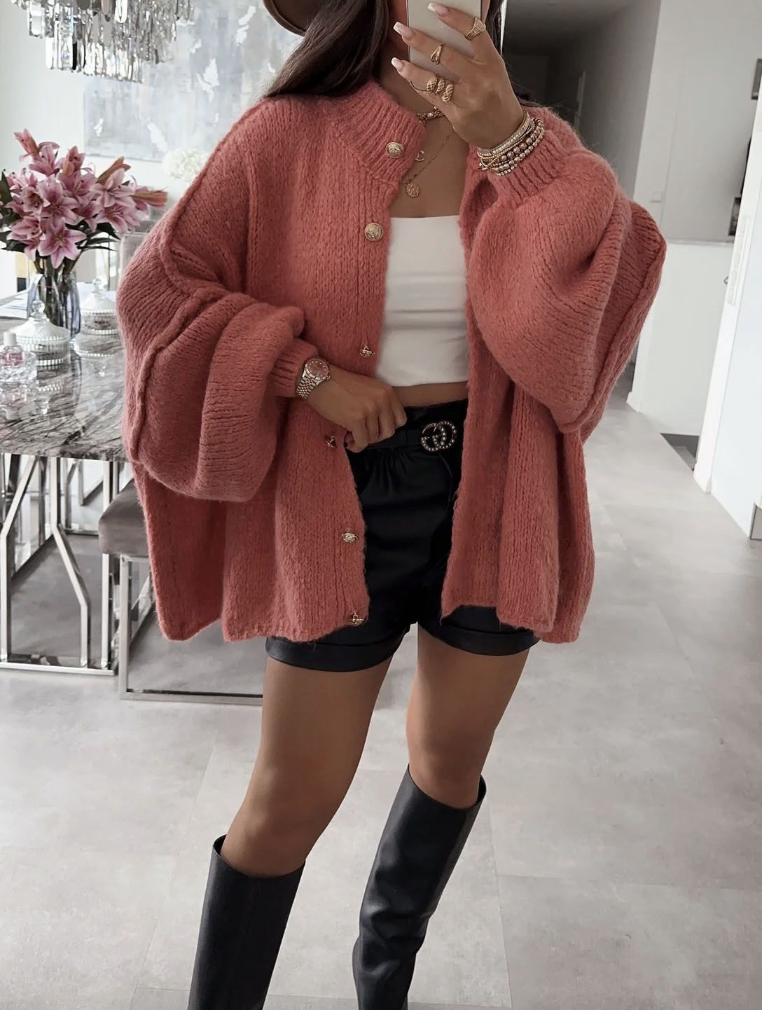 Vorbestellung (Versand ab 30. Sept.) - Oversize Cardigan Tiffany 🤍